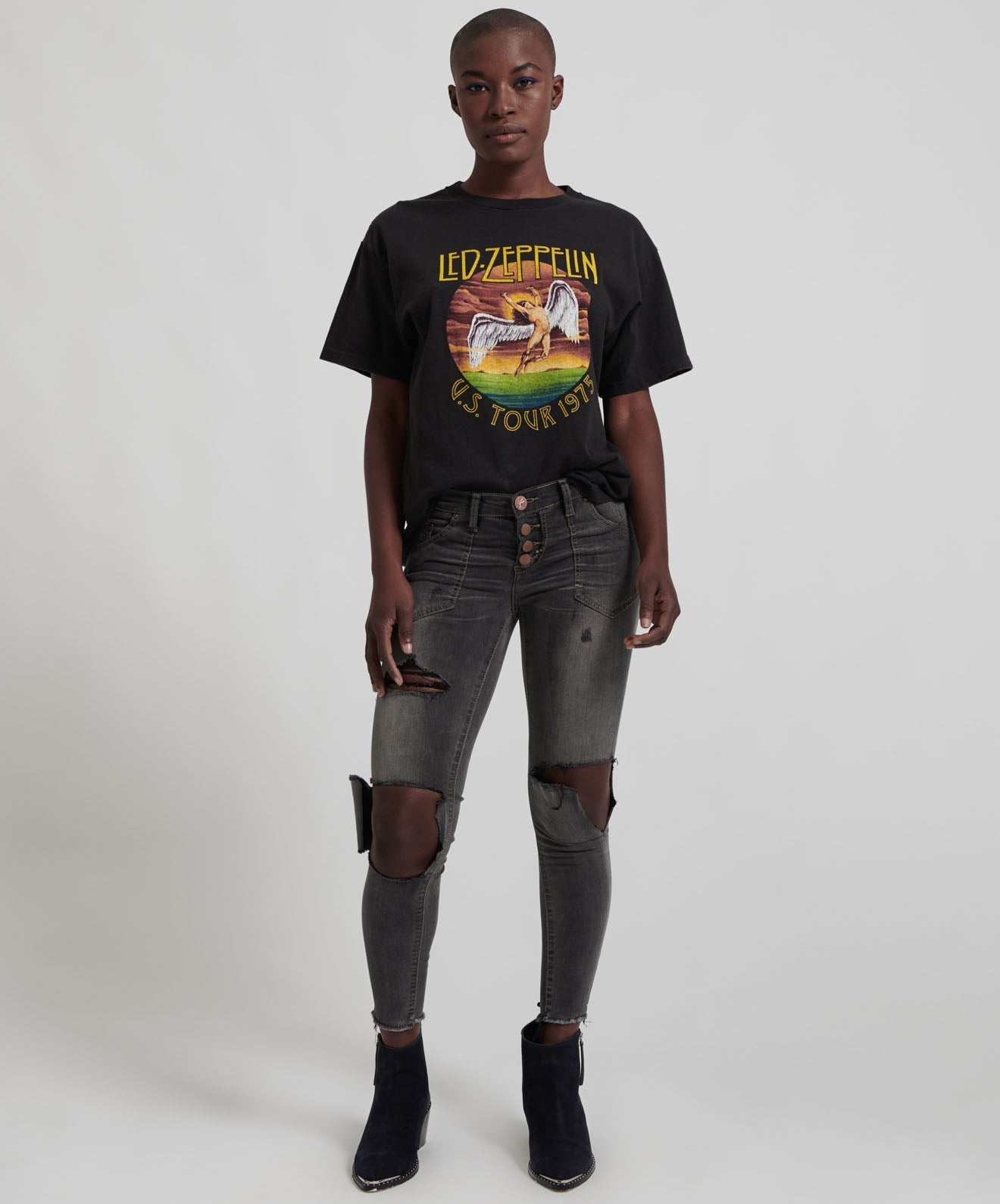 Outlet Sale Women's Jeans Freebirds Ii Low Waist Stretch Skinny Denim Jeans - Le Duke