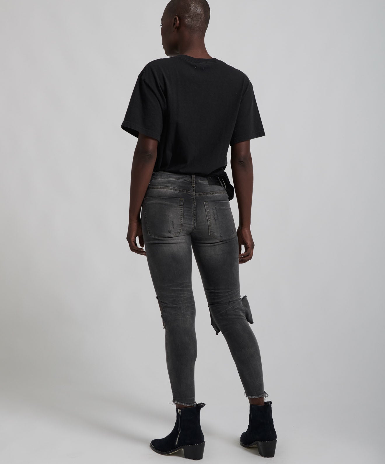 Outlet Sale Women's Jeans Freebirds Ii Low Waist Stretch Skinny Denim Jeans - Le Duke