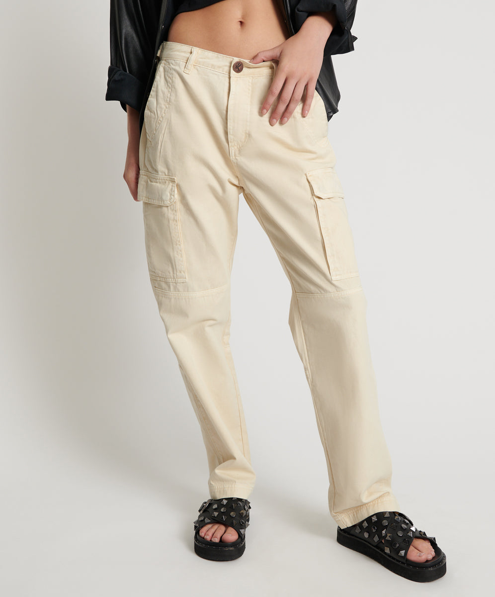 Last Stock Cargo Motion Pants - Sand