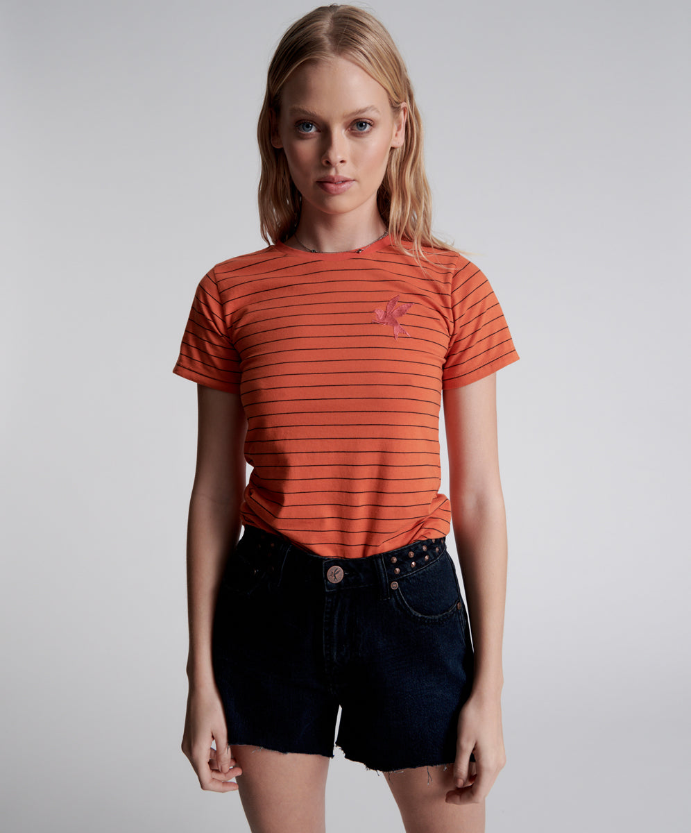 Last Stock Legends High Waist Mom Fit Denim Shorts - Fox Black