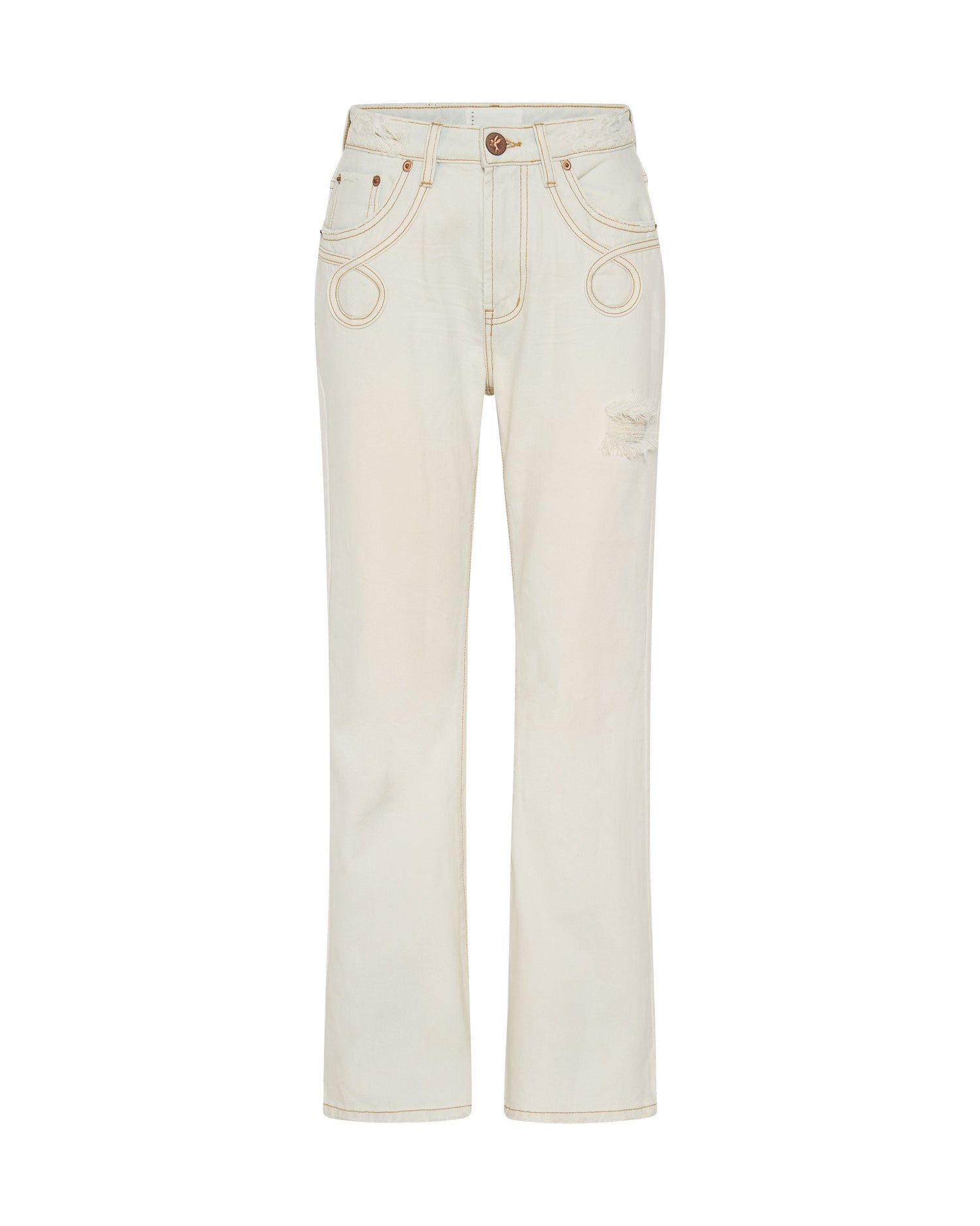Last Stock Charlie High Waist Slim Flared Denim Jeans - Xanthe