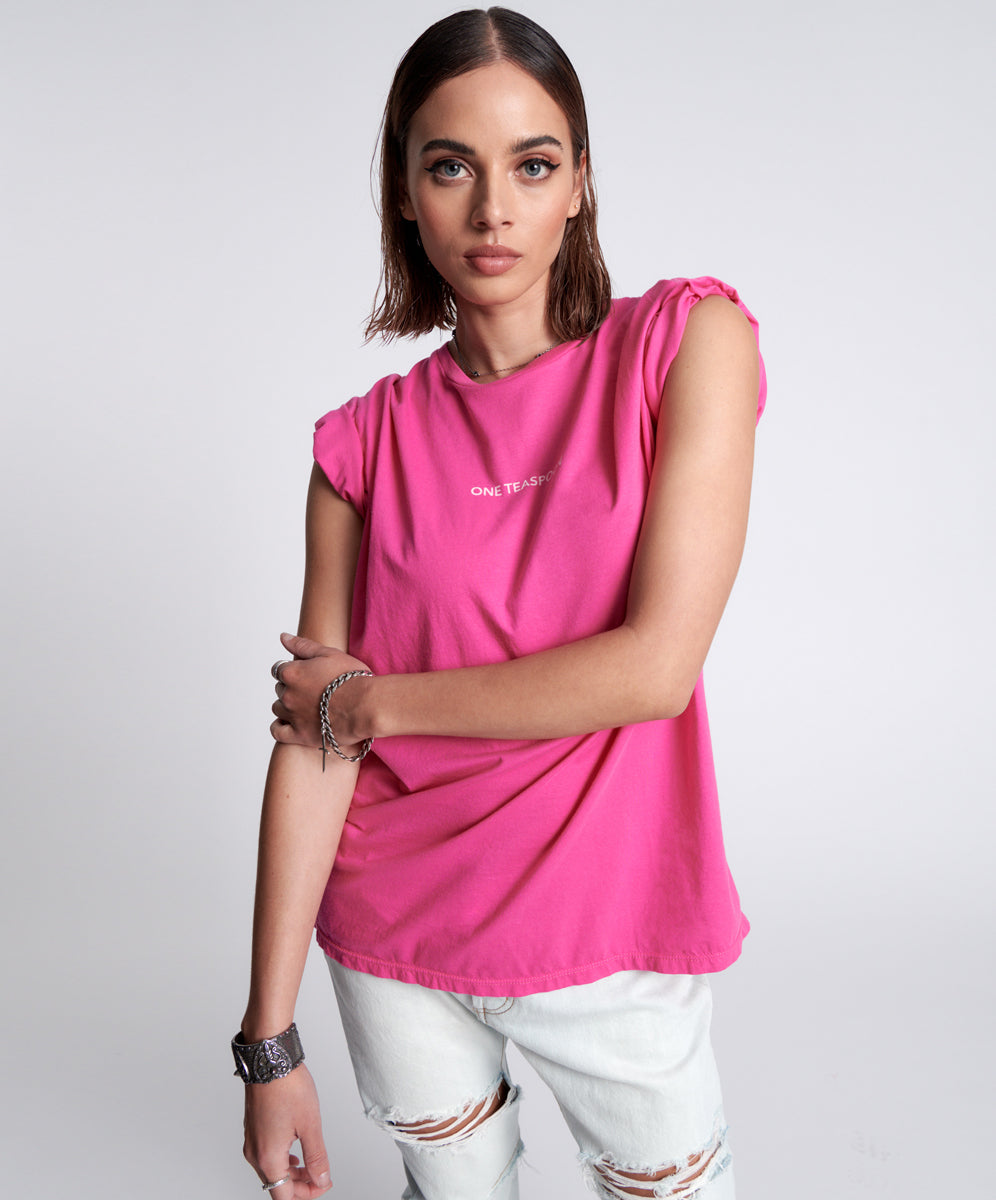 Organic One Teaspoon Logo Unisex Tee One Teaspoon