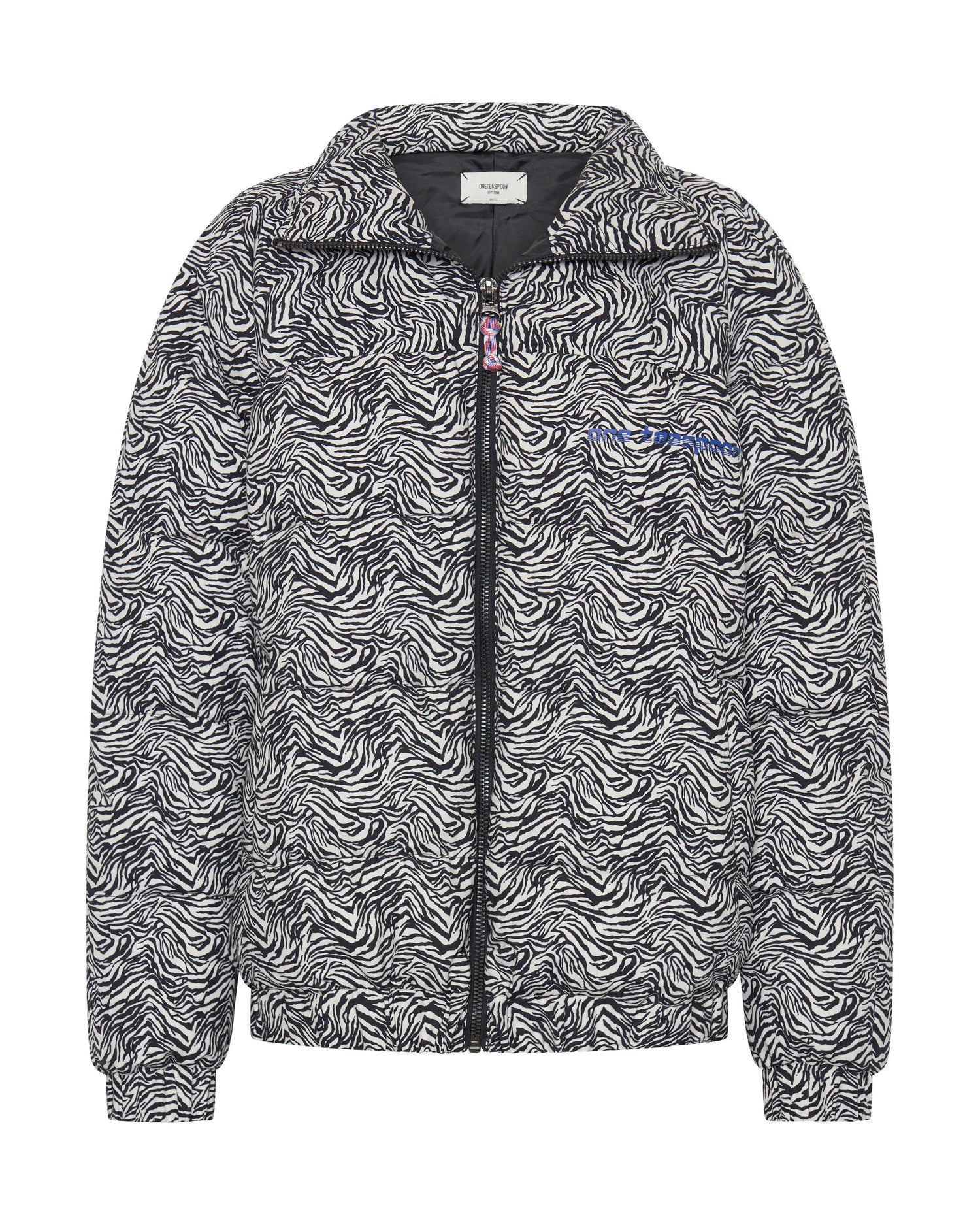 Last Stock Puffa Jacket - Zebra Print