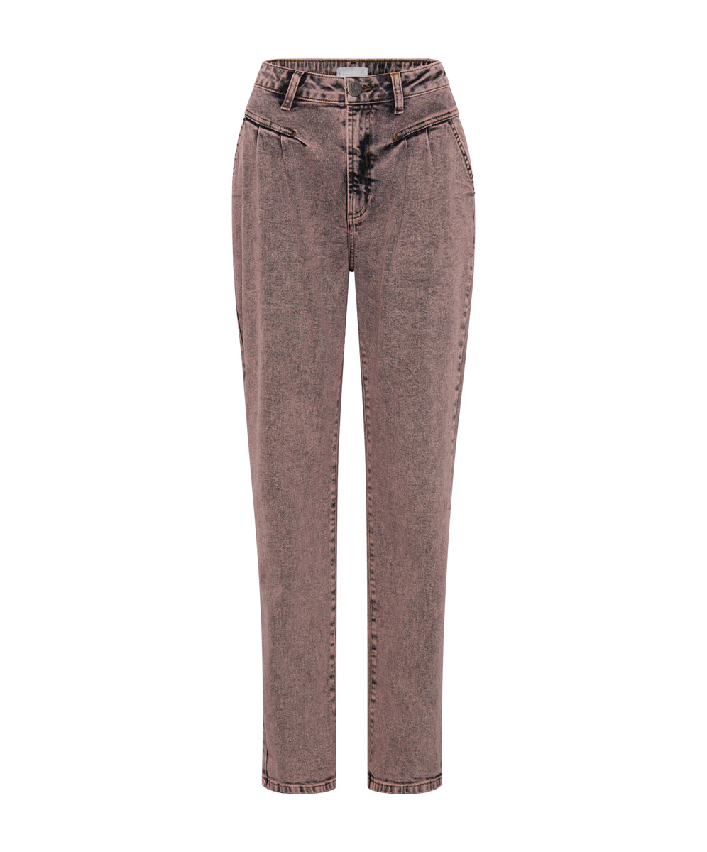 Outlet Sale Women's Jeans Streetwalkers High Waist Straight Leg Trouser Denim Jeans - Night Haze