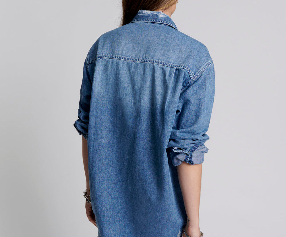 Western Denim Shirt - Pacifica