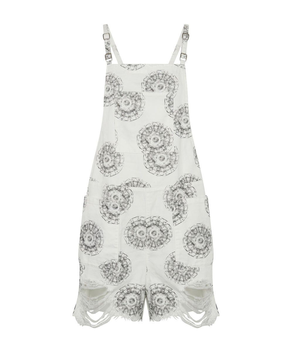 Last Stock CYMATIC PINI DENIM PLAYSUIT