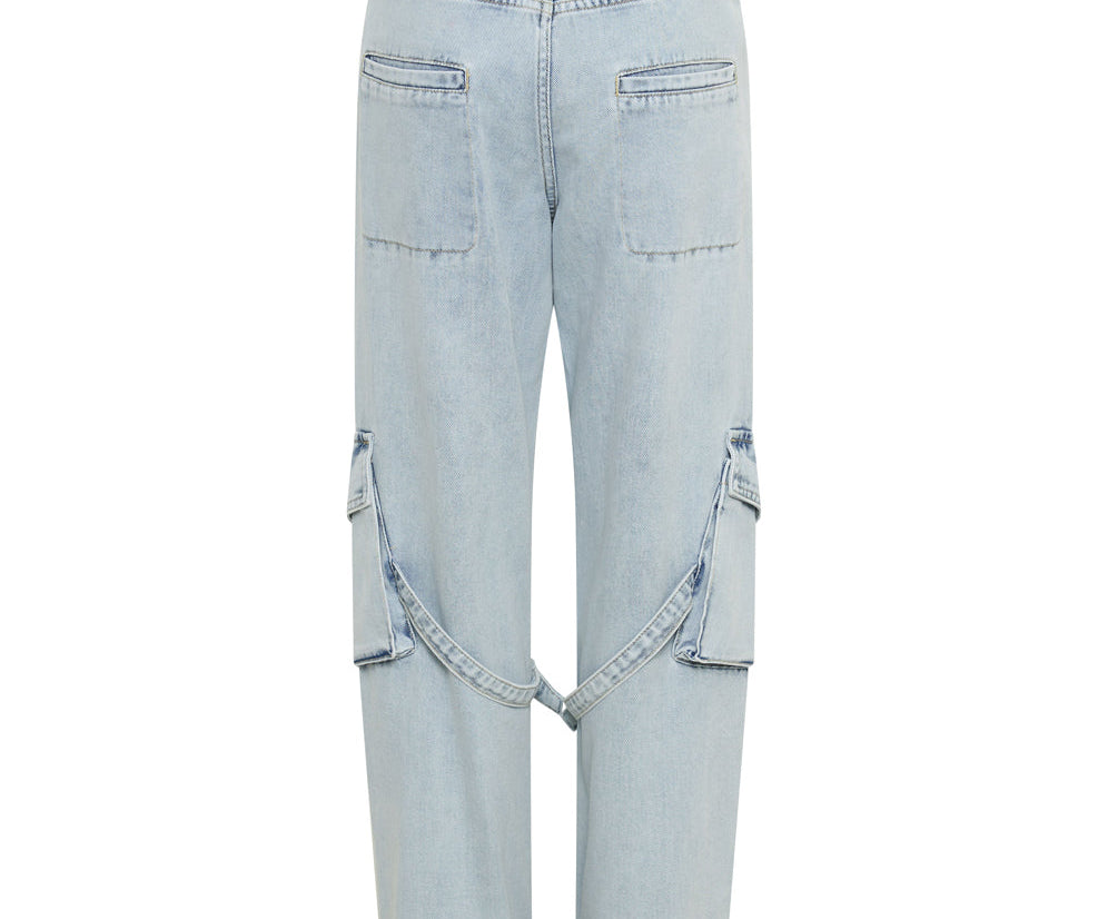 Luna Utility Denim Jeans - Florence