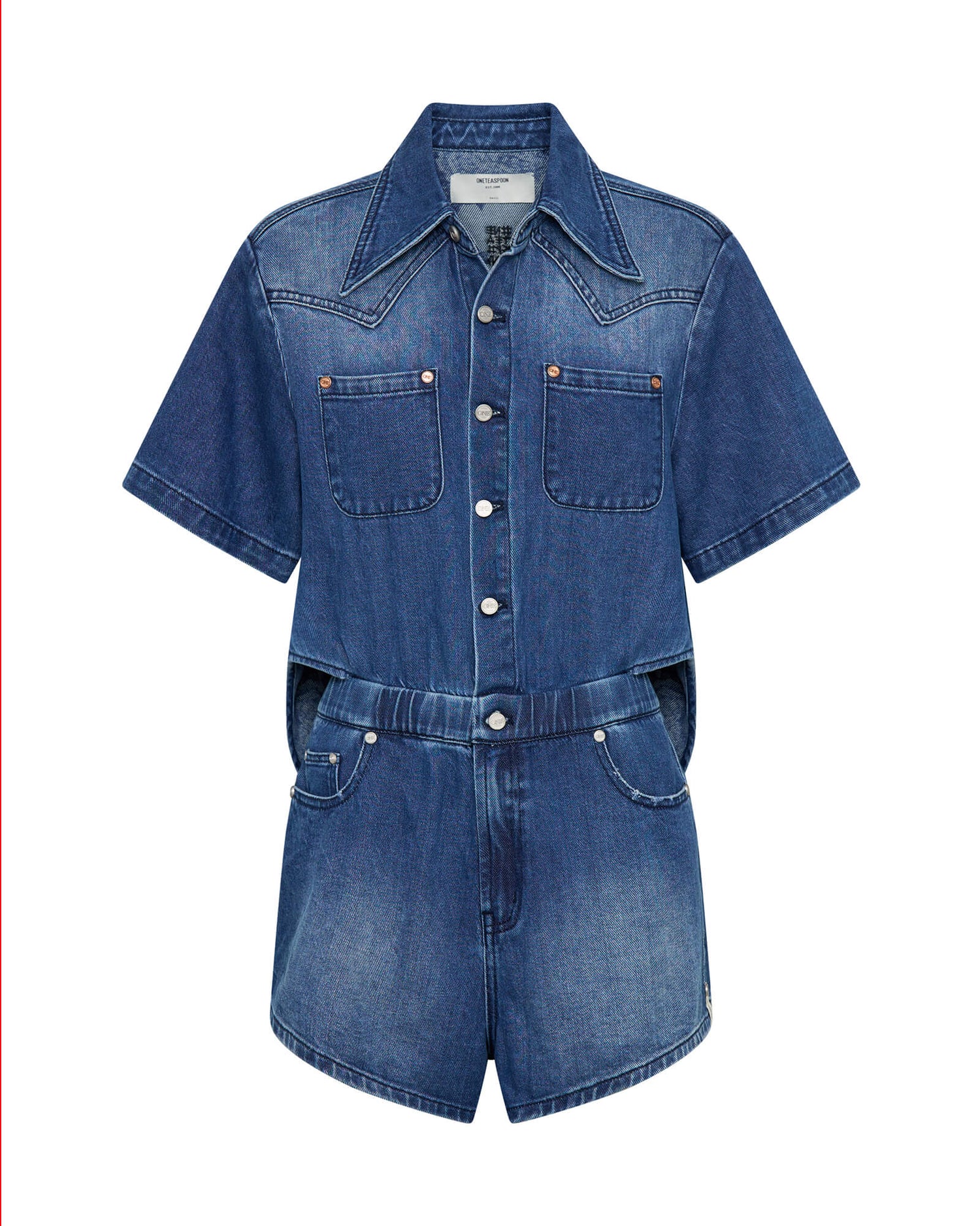 30% Off Select Jumpsuits Taylor Denim Jumpsuit - Rosewood