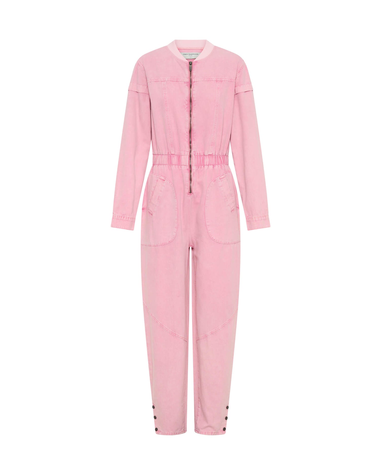 30% Off Select Jumpsuits Cindy Aviator Jumpsuit - Pink
