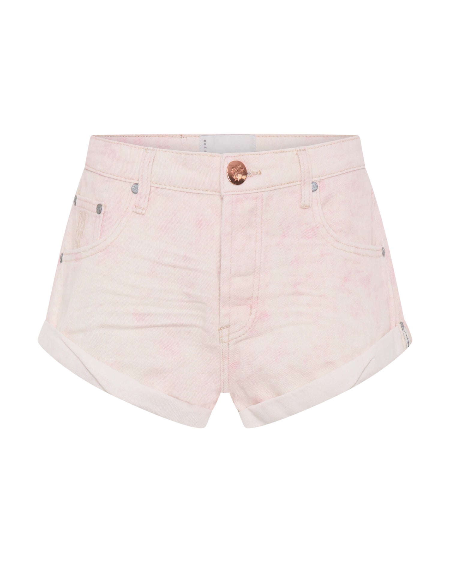 Bandits Low Waist Denim Shorts - Young Love Pink
