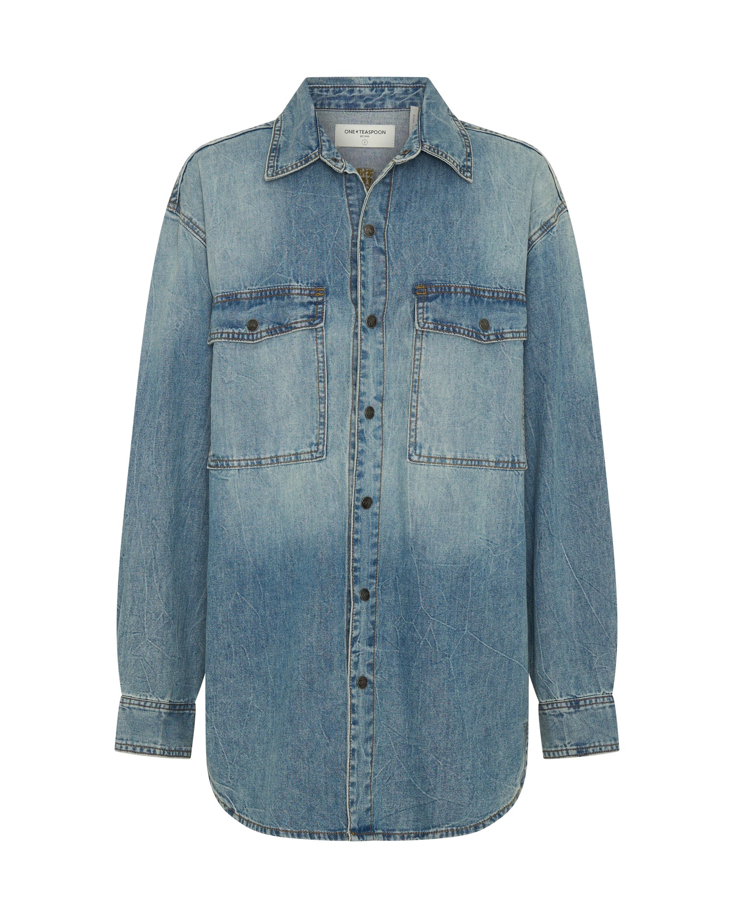 Essential Denim Shirt - Blue Crush
