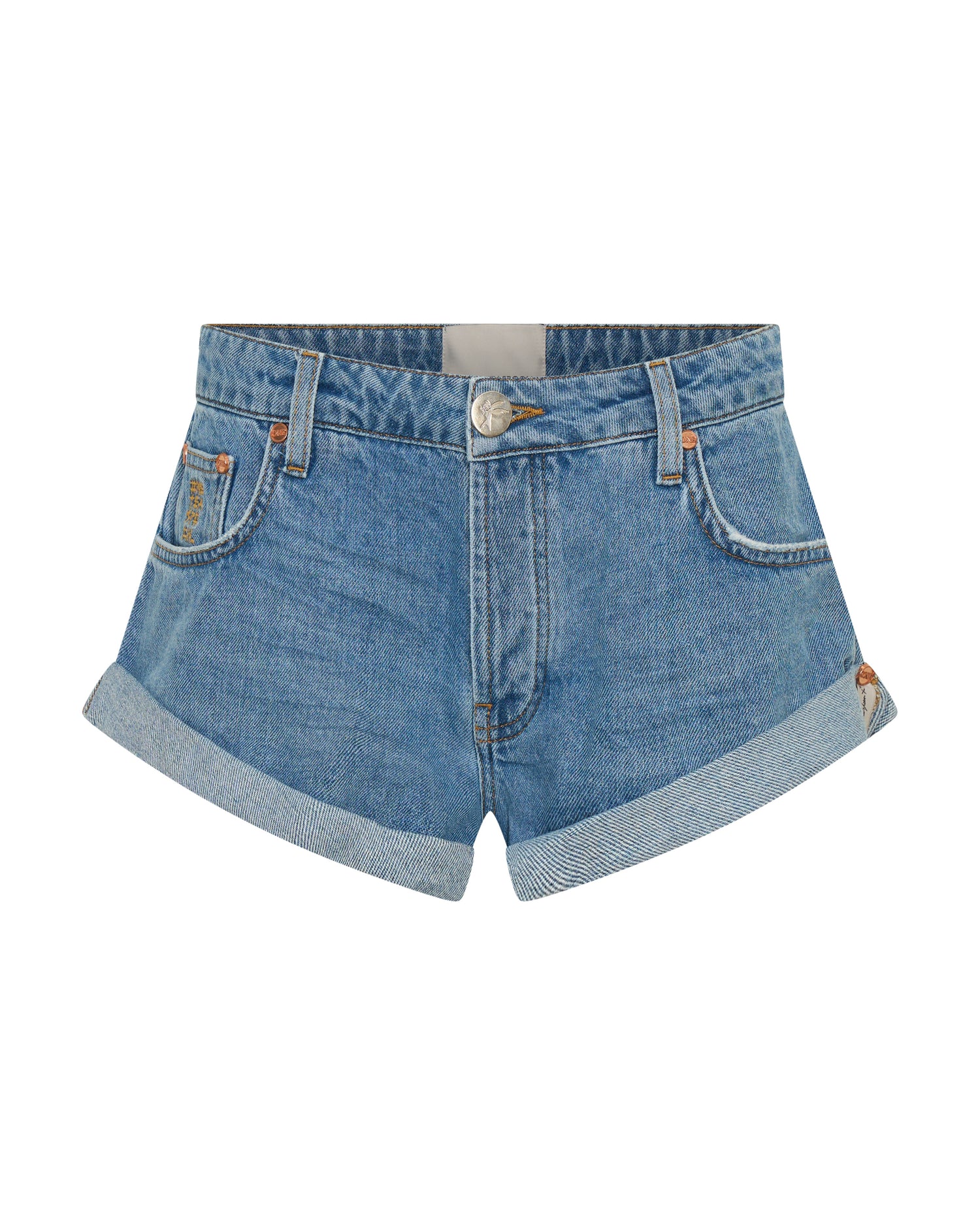 Bandits Low Waist Denim Shorts - New Blue