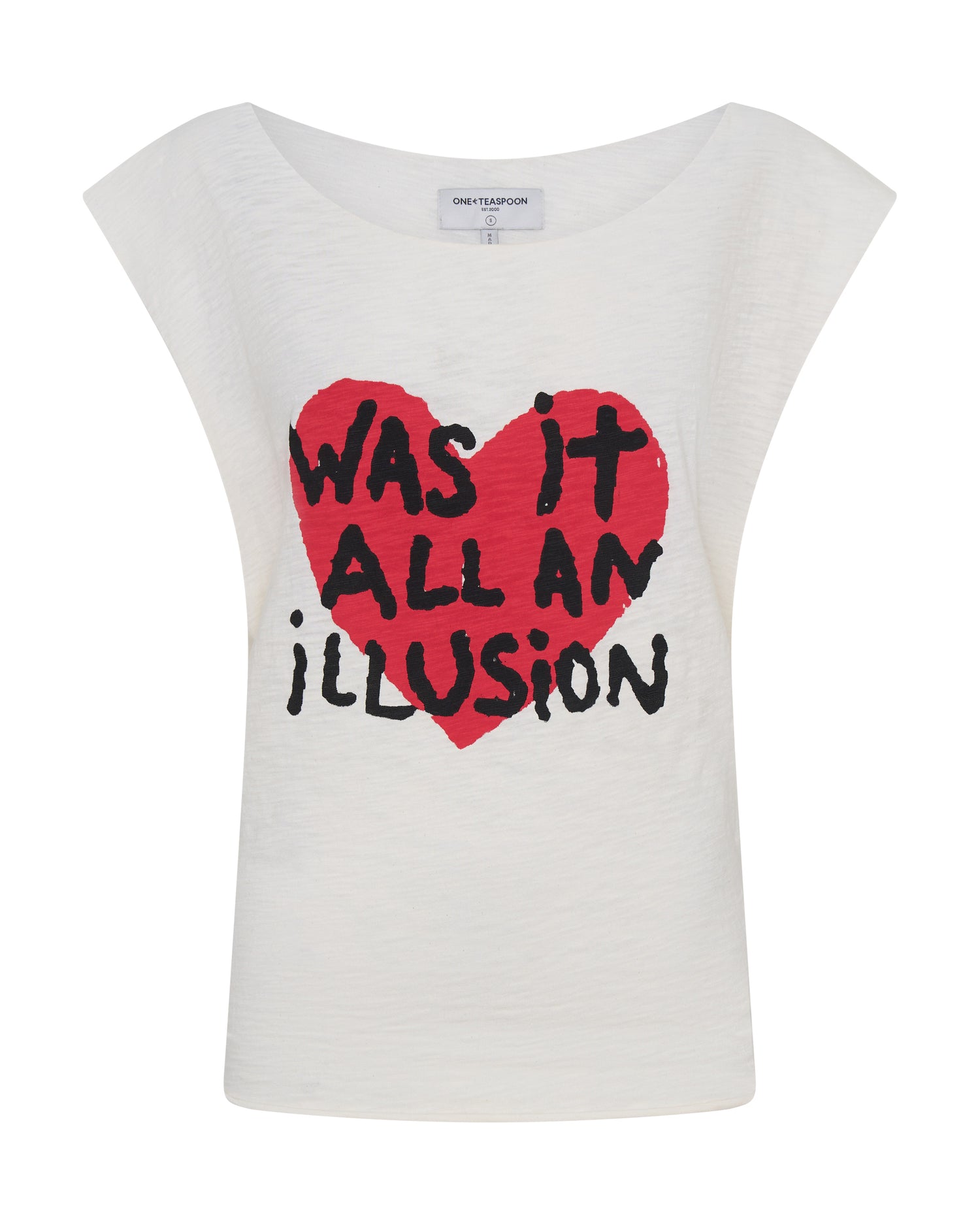 25th Anniversary Was It All An Illusion Tee - White