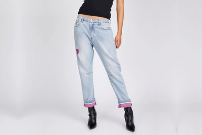 Women's Boyfriend & Relaxed Fit Denim Jeans