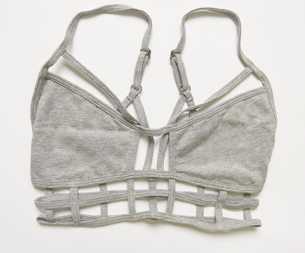 SUPERMAN BODICE GREY