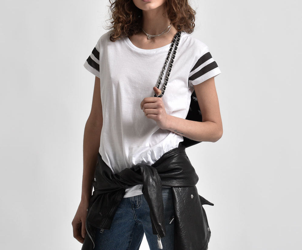 LE HUNT ONE TEE WHITE