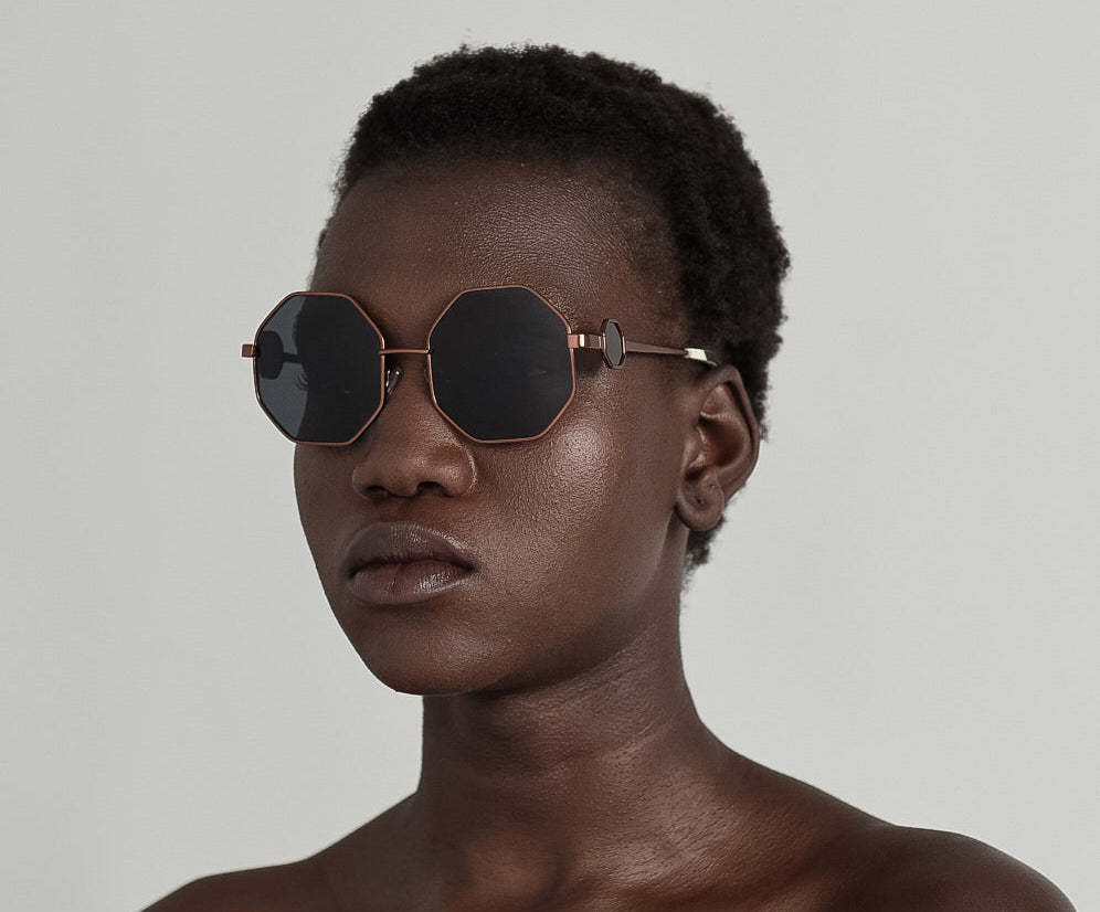 Superhero Sunglasses - Brushed Metal