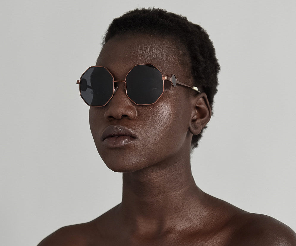 Superhero Sunglasses - Brushed Metal