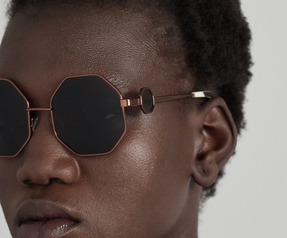 Superhero Sunglasses - Brushed Metal