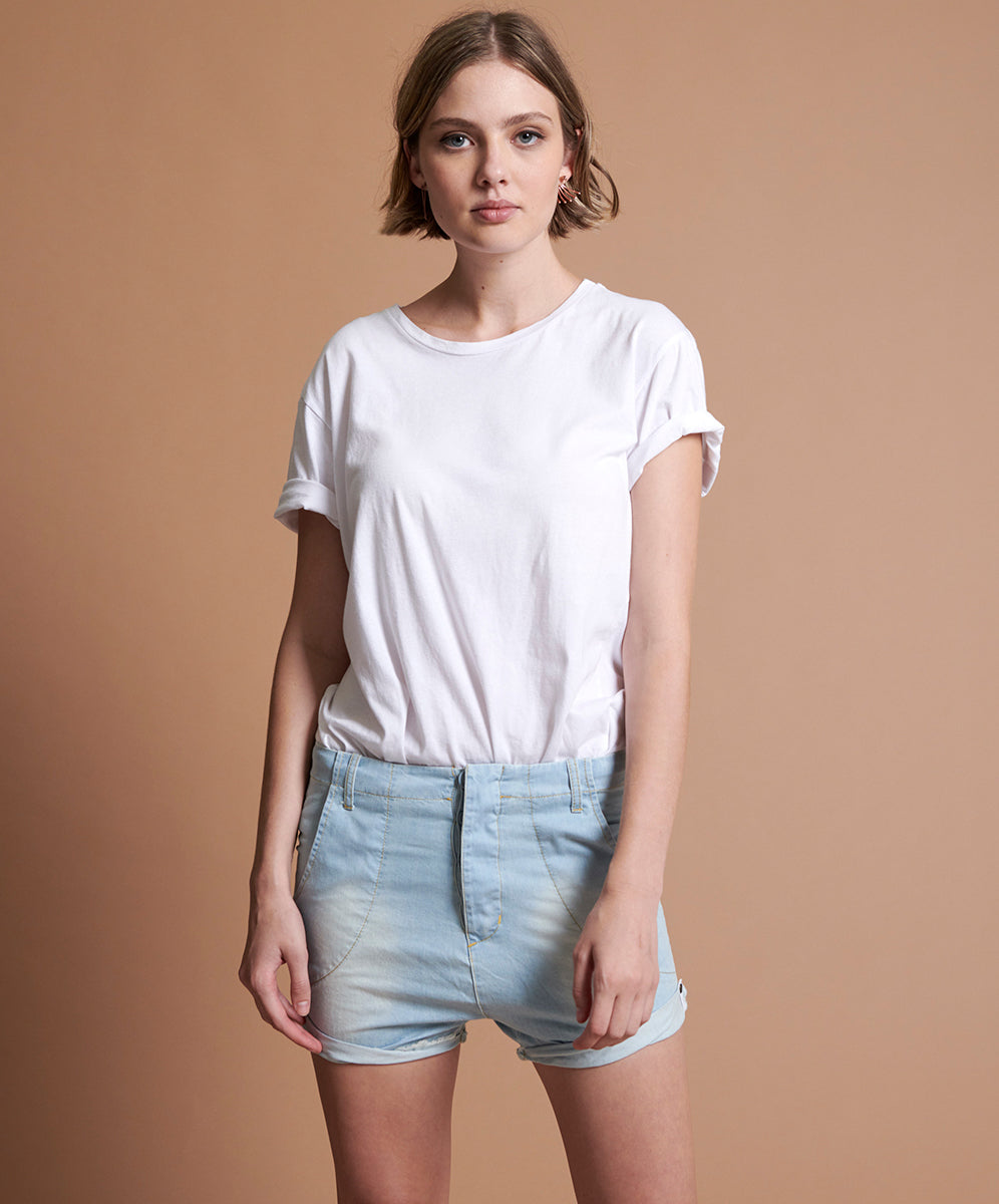 Products Cry Tough Shorts - Classic Chambray
