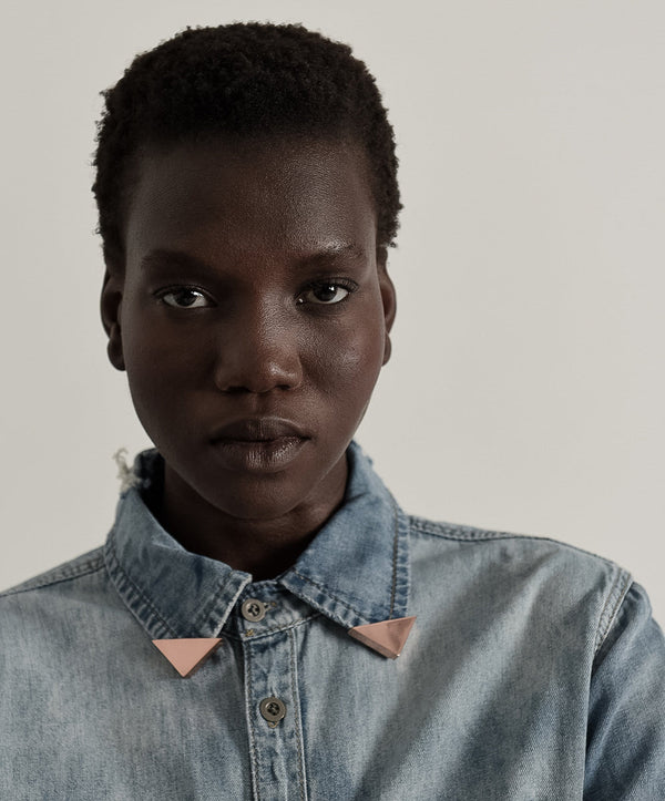 El Rancho Collar Tips - Rose Gold