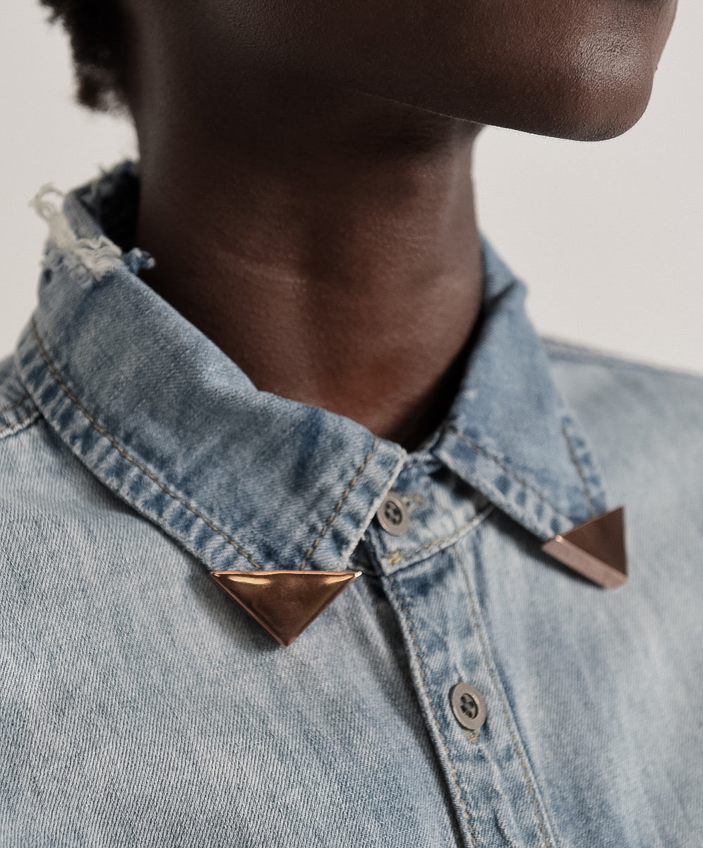 Products El Rancho Collar Tips - Rose Gold