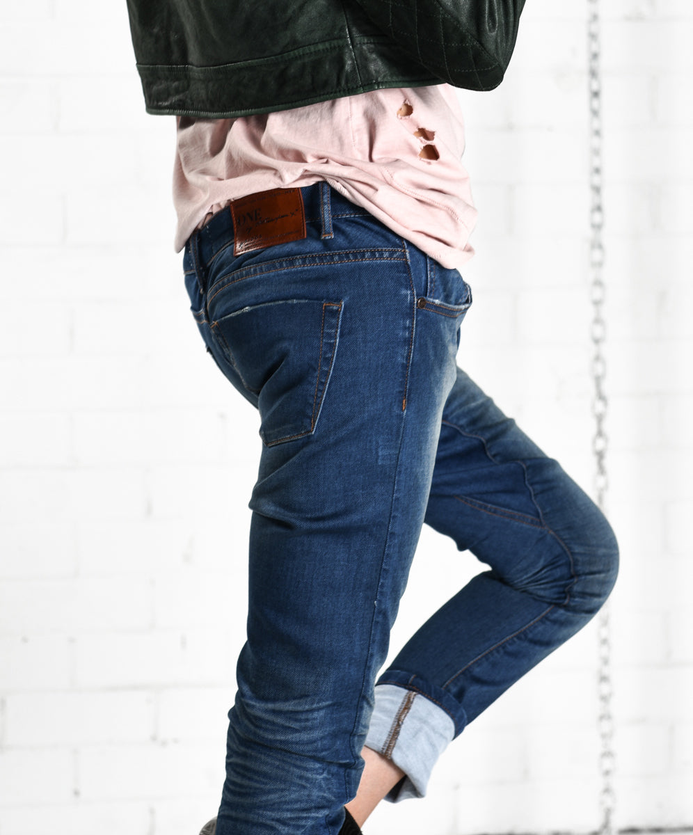 Products Kidds Drop Crotch Skinny Denim Jeans - Skipper