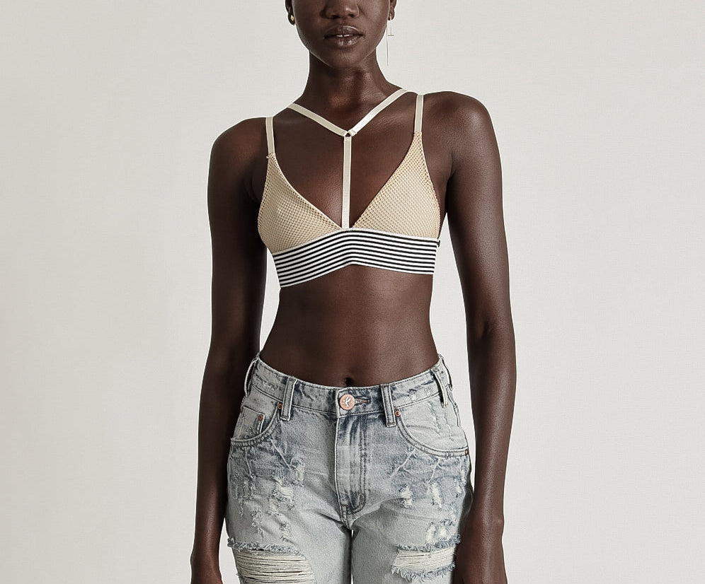 Cleopatra Bodice Top - Nude