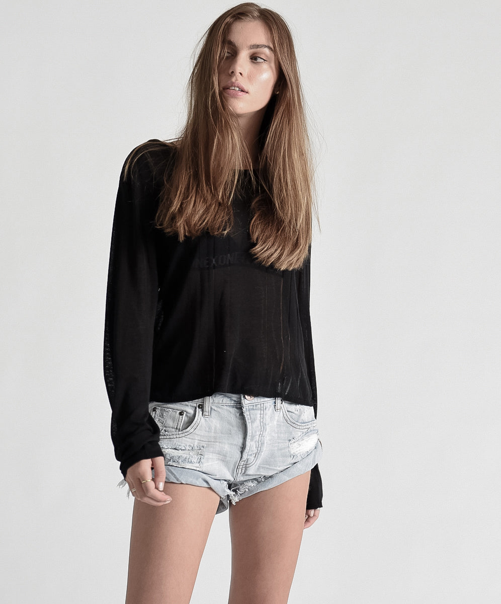Products Bandits Low Waist Denim Shorts - Hamptons Blue