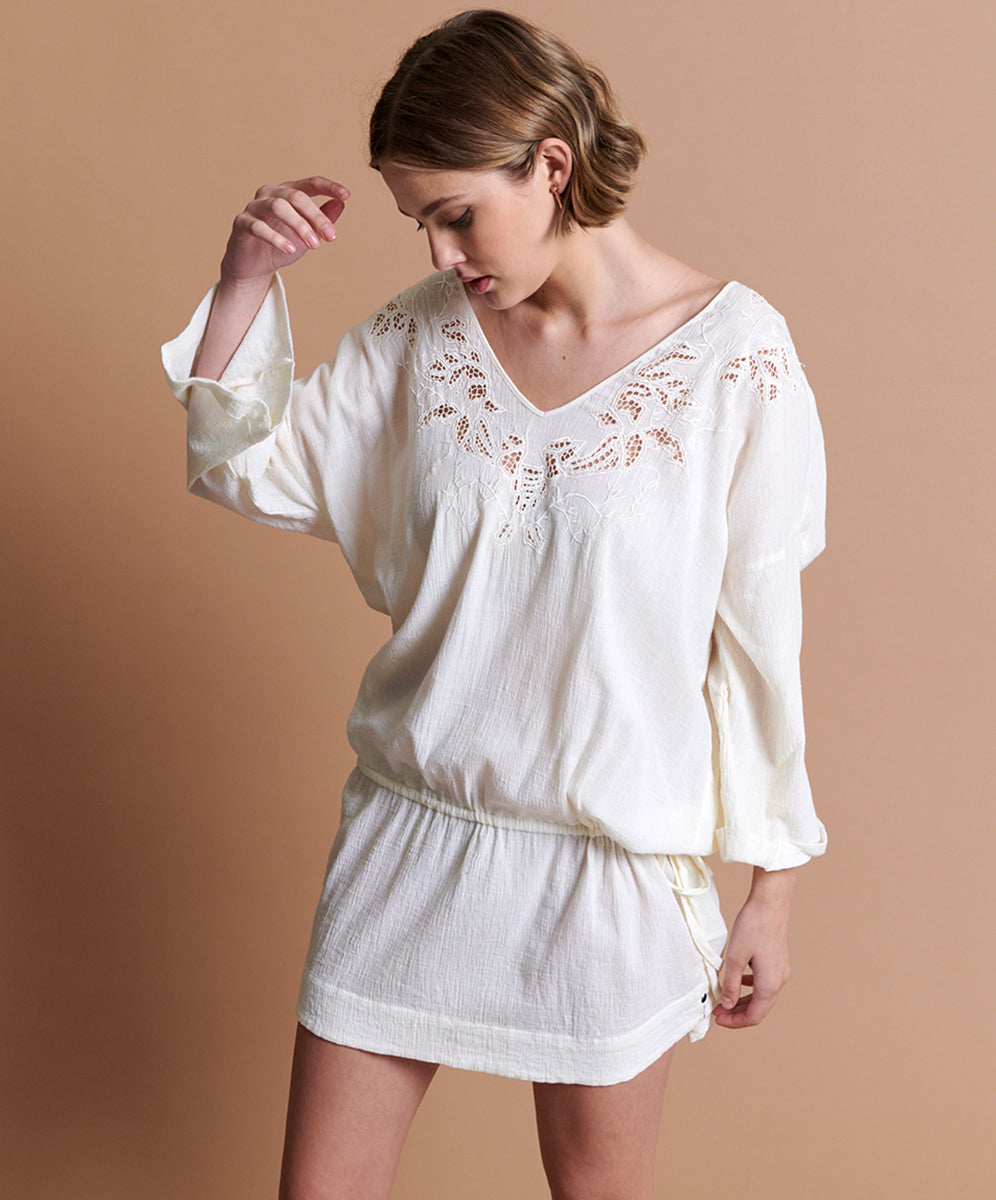 Products CLOVER HAND CUT DRESS