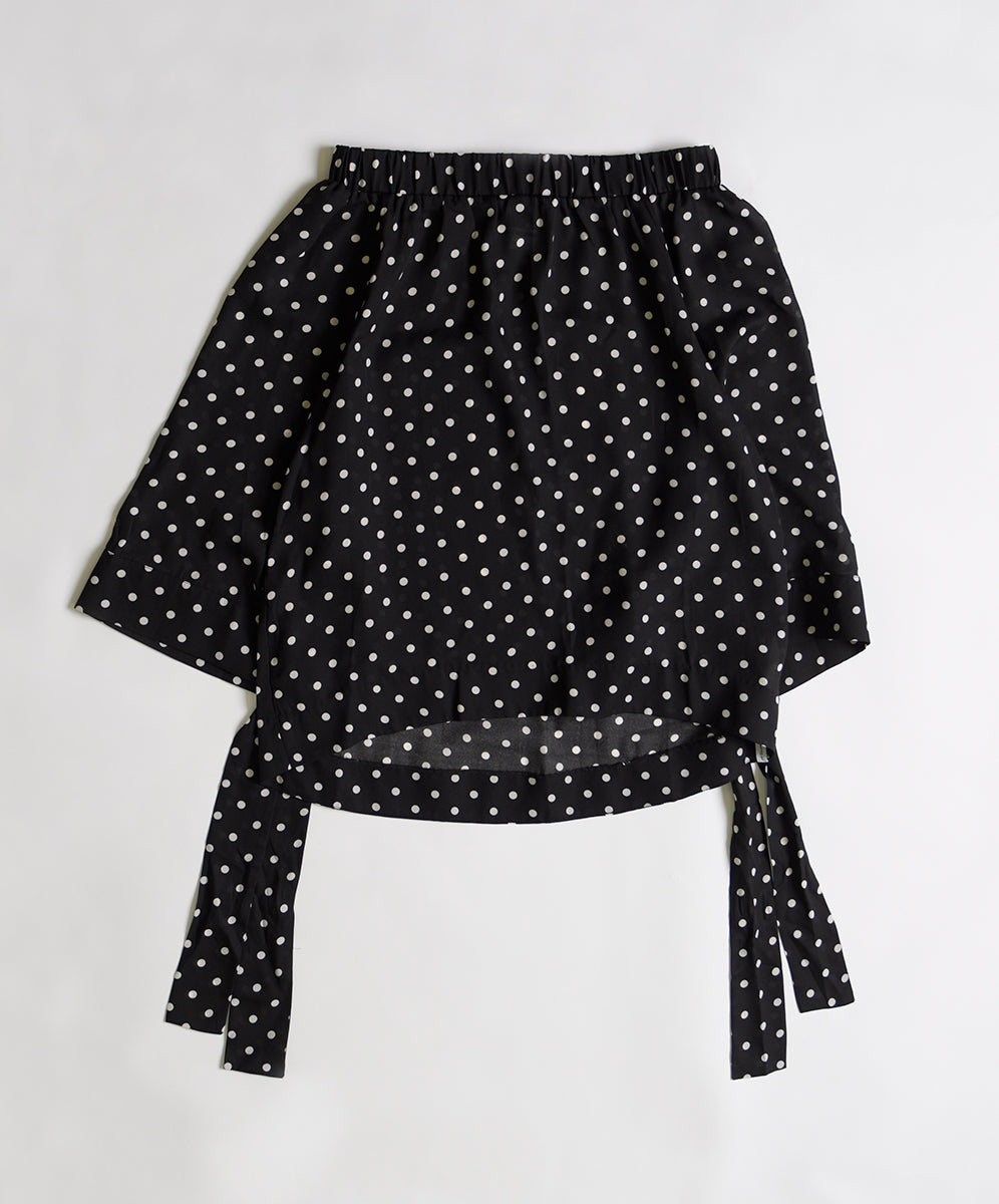 Products Bonnie Ace Off The Shoulder Top - Black White