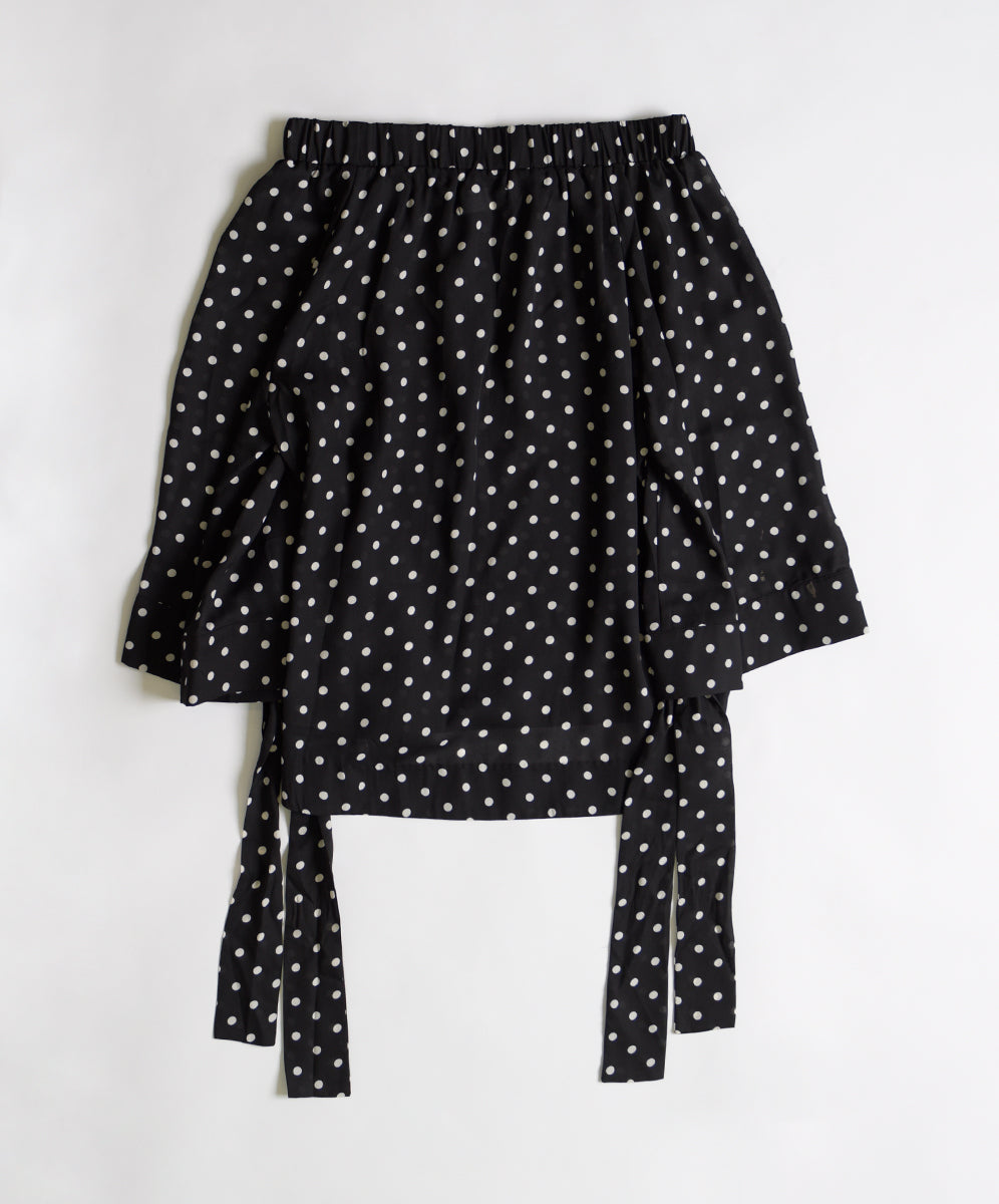 Products Bonnie Ace Off The Shoulder Top - Black White