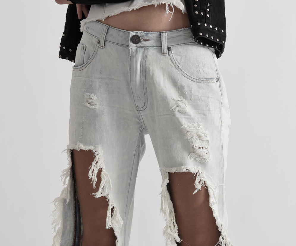DIAMONDE HIGH WAIST AWESOME BAGGIES