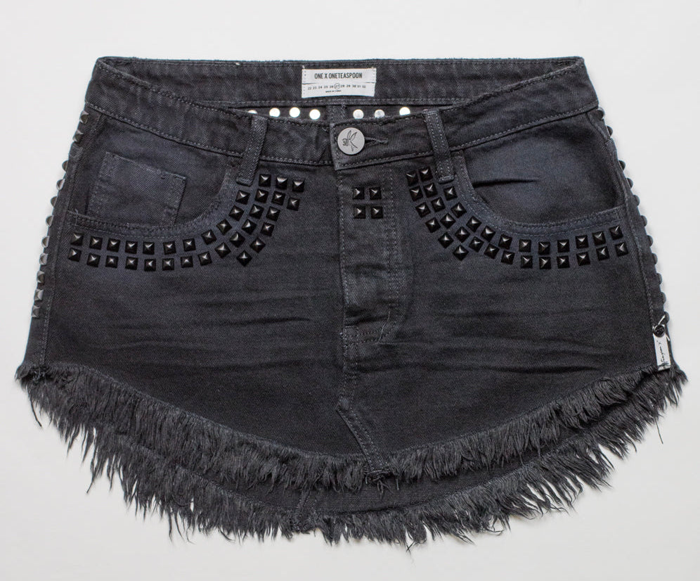 4040 DENIM MINI SKIRT