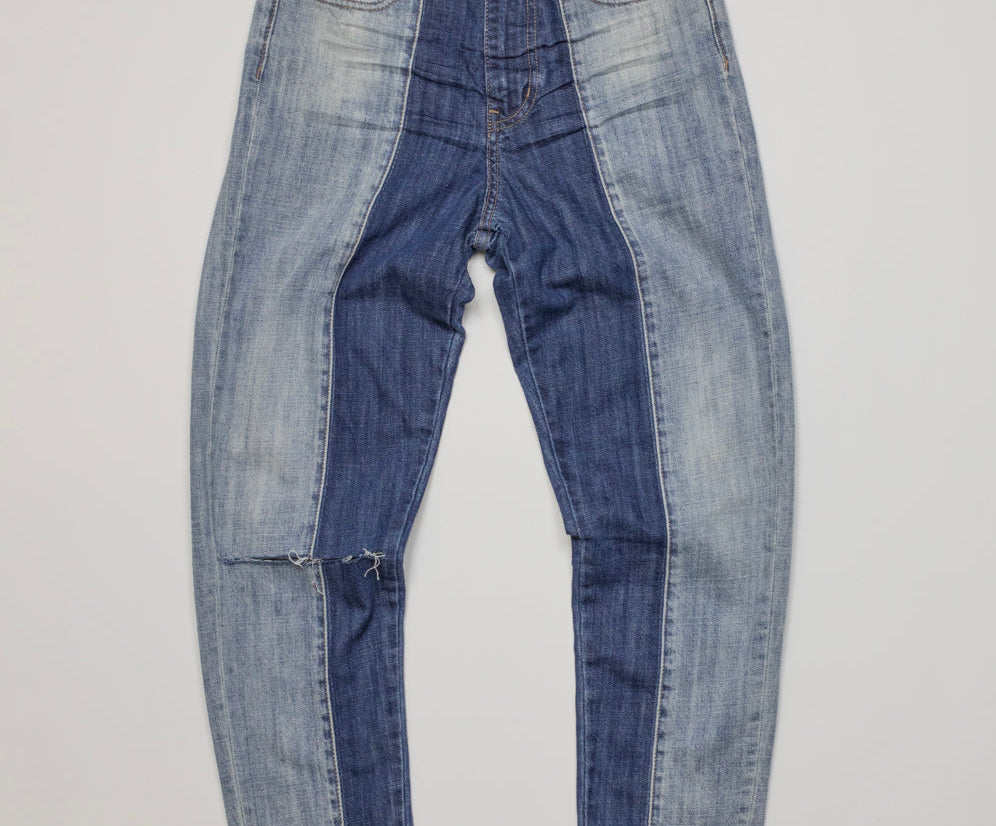 LEGEND HIGH WAIST MOM JEAN BLUE