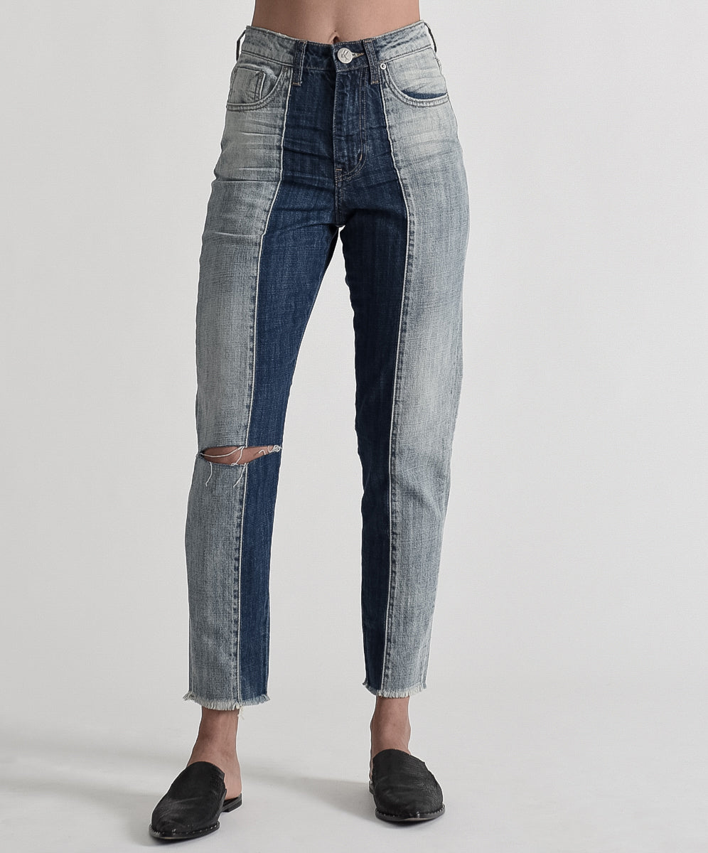 Products LEGEND HIGH WAIST MOM JEAN BLUE