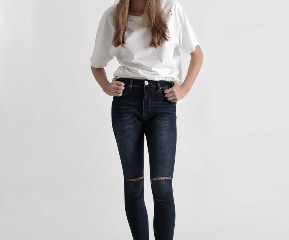FREEBIRDS II HIGH WAIST SKINNY JEAN