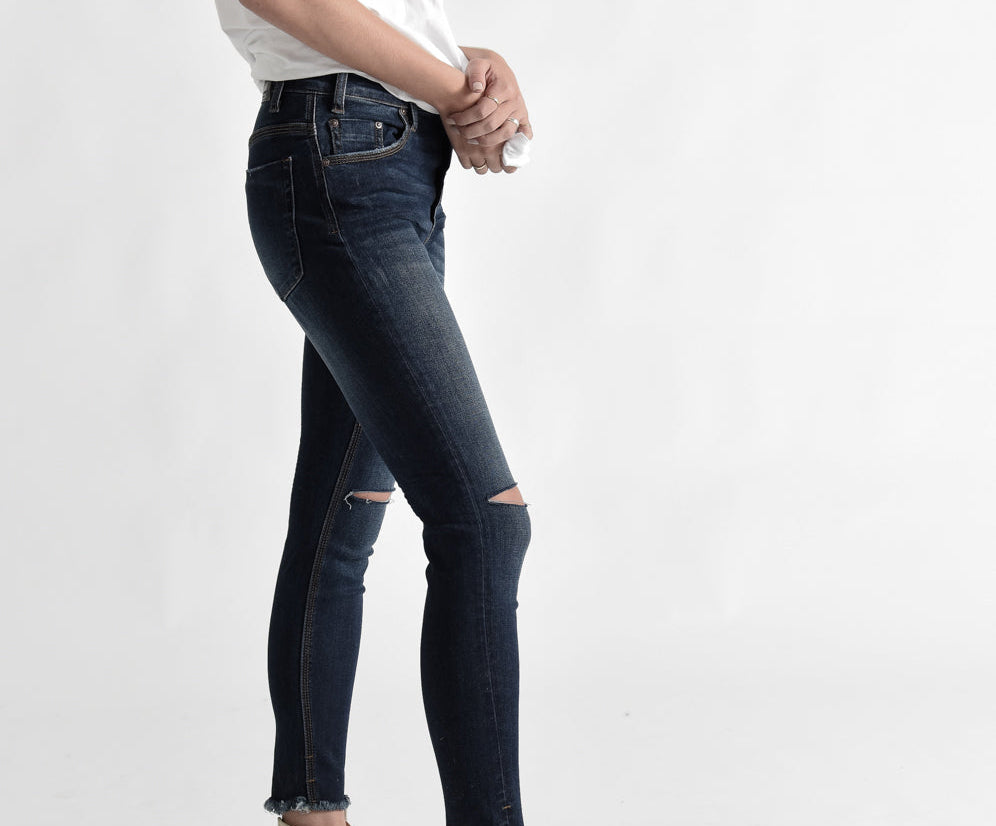 FREEBIRDS II HIGH WAIST SKINNY JEAN