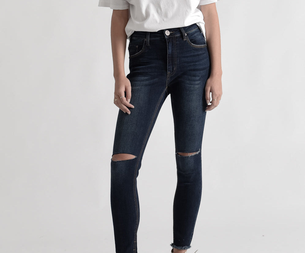 FREEBIRDS II HIGH WAIST SKINNY JEAN