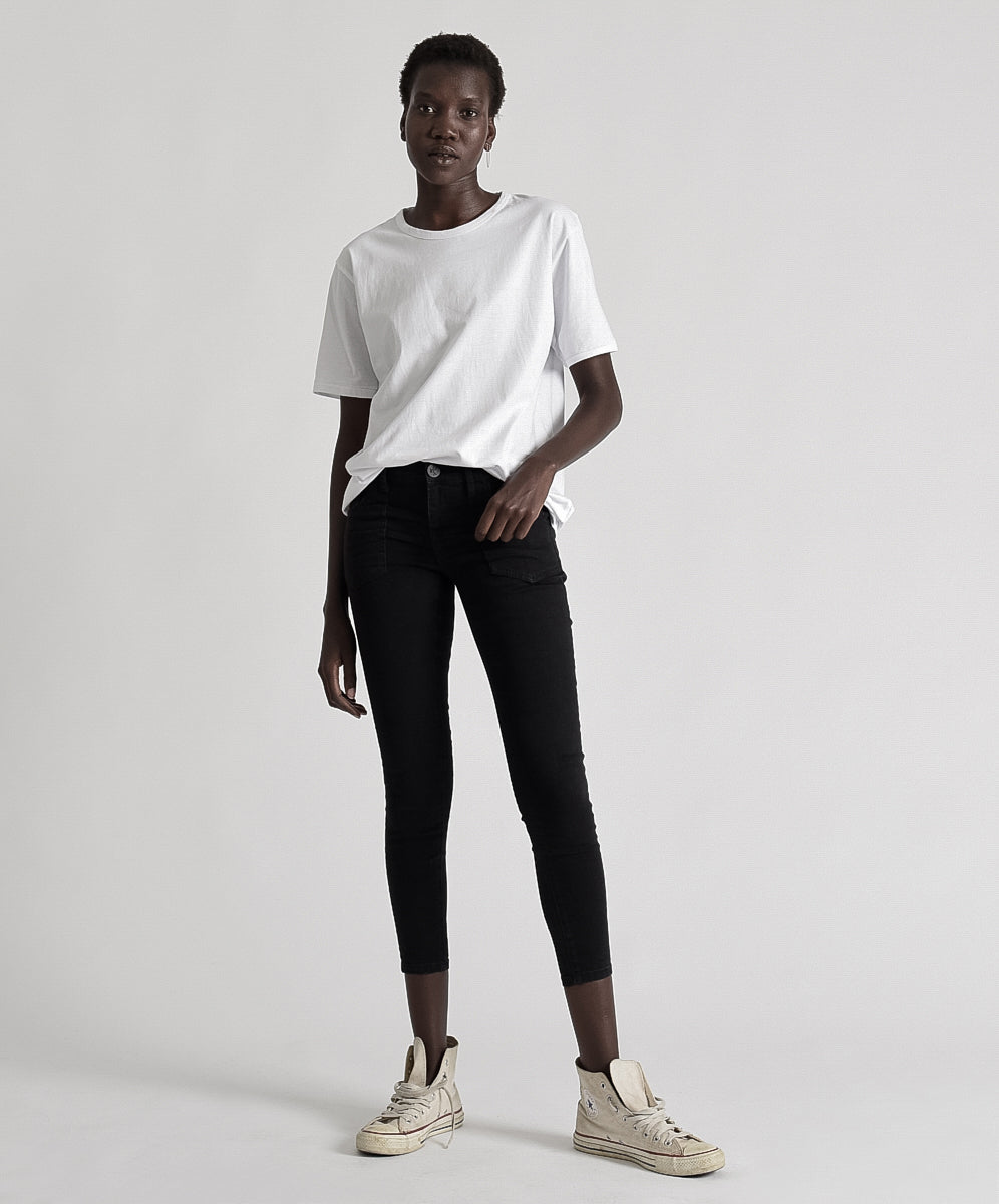 Products FREEBIRDS II LOW WAIST SKINNY JEAN BLACK