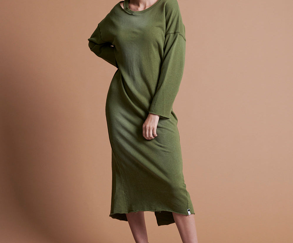 ORGANIC COTTON AND HEMP DRESS