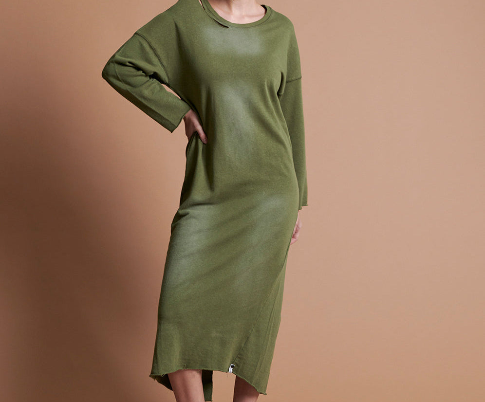 ORGANIC COTTON AND HEMP DRESS