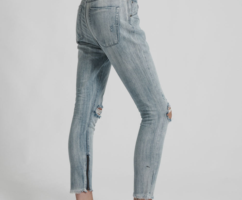 FREEBIRDS HIGH WAIST SKINNY JEANS