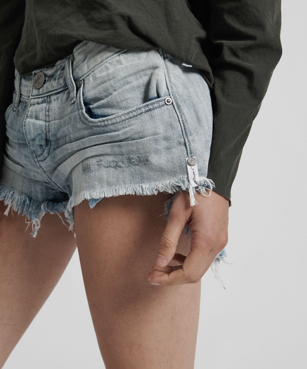 Products BONITA LOW WAIST DENIM SHORT