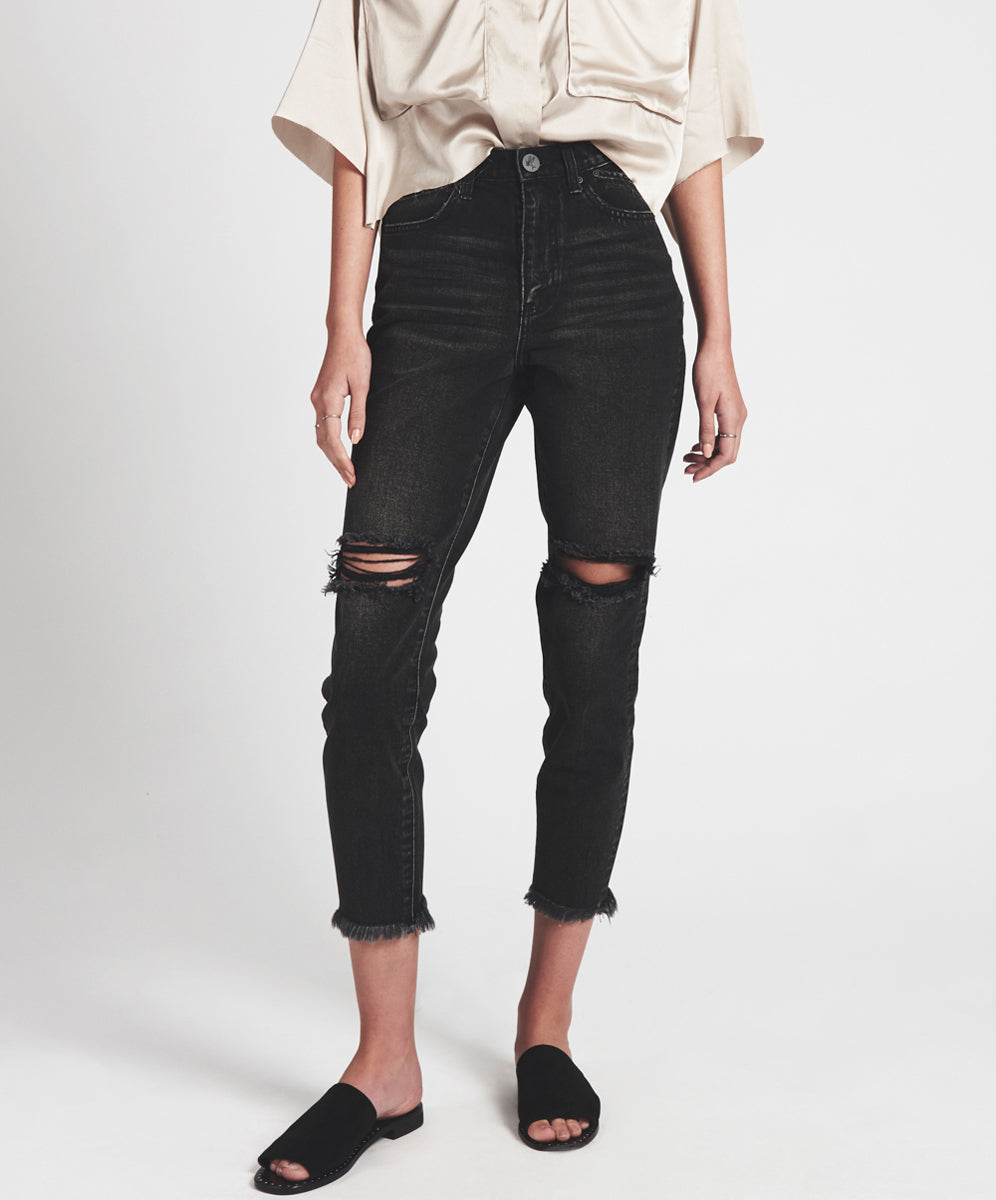 Products DOUBLE BASS LEGEND HIGH WAIST MOM JEAN