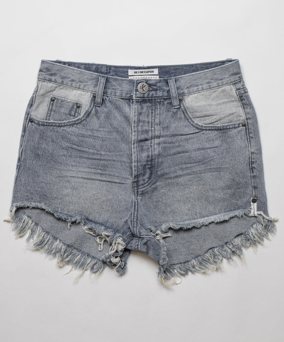Products BLUE STORM OUTLAWS MID LENGTH DENIM SHORTS
