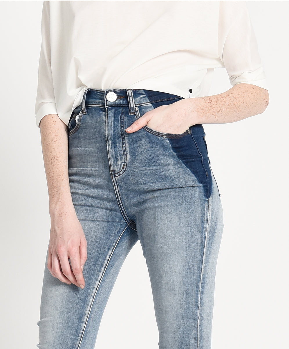 Products COBAINE FREEBIRDS II SUPER HIGH WAIST SKINNY JEANS