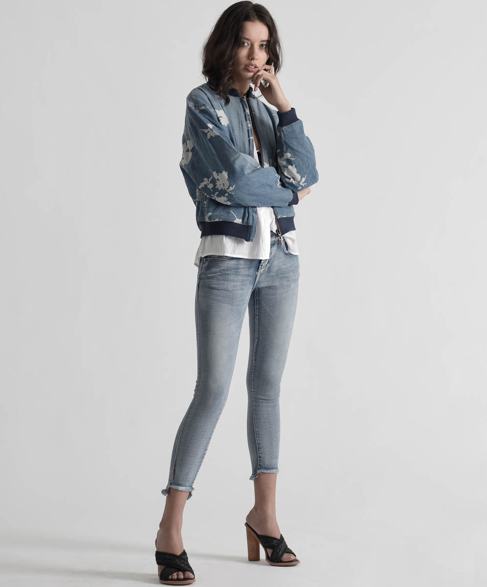 Products Freebirds Ii Low Waist Stretch Skinny Denim Jeans - Cobaine
