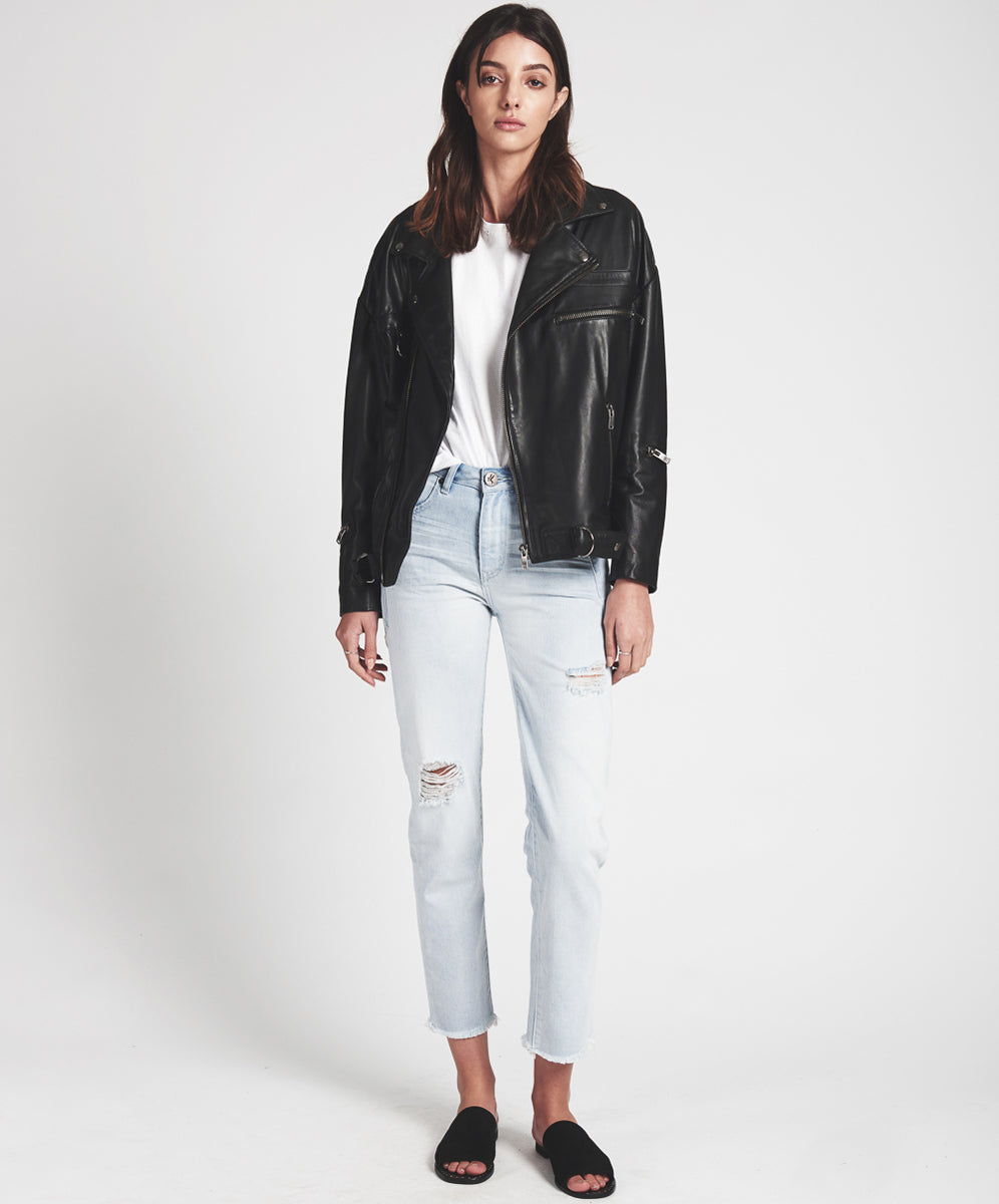 Products BRANDO AWESOME BAGGIES HIGH WAIST STRAIGHT LEG JEANS