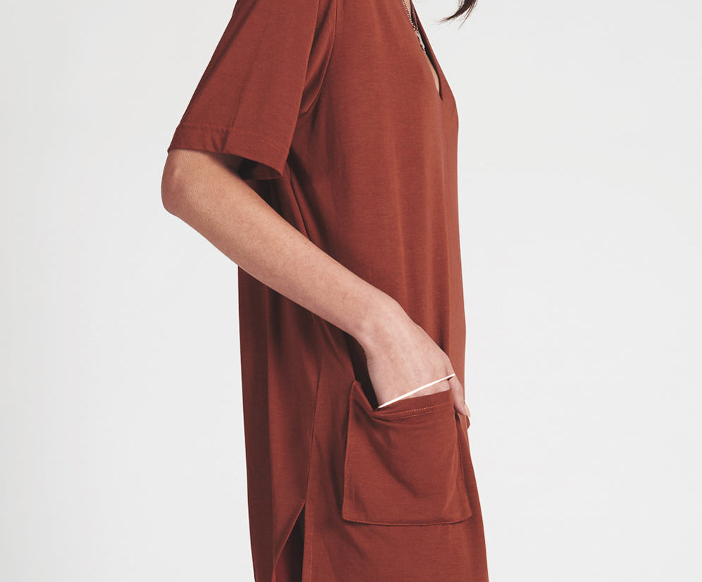 BUFFALO MODAL SLOUCHY DRESS